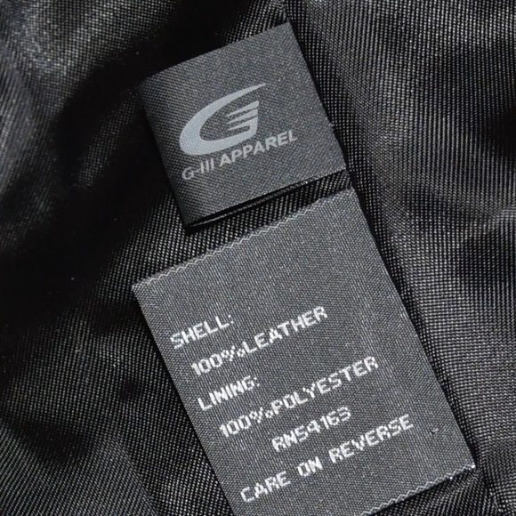 Kenneth Cole Reaction 100% Leather Jacket - Picture 7 of 8